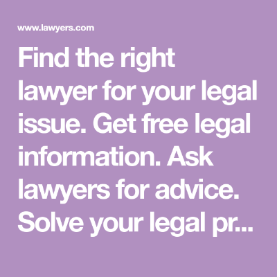 The Best Way to Find the Right Lawyer for Your Legal Needs